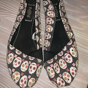 Madlove Target sugar skulls shoes.